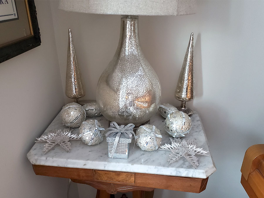Silver ornaments